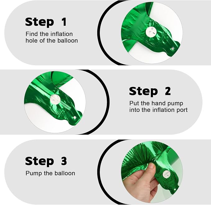 Number Balloons Dark Green 2026 Balloon 40 inch - Image 4