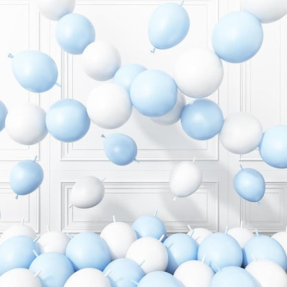 Blue White Link Balloons by BTZO