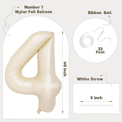 Number Balloons for Birthday Decorations - Image 2