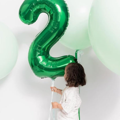 Green Number 18 Balloon 40 Inch, 18th Birthday Party Decorations Men Women | - Image 3