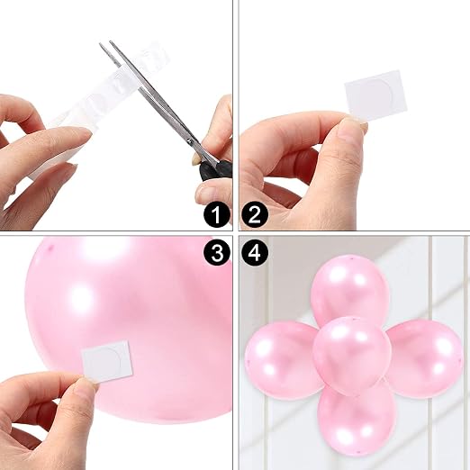 UPINS 6000 Pcs Point Dots Balloon Glue Removable Adhesive Point Tapes | 60 - Image 4