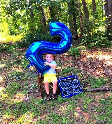Giant Navy Blue 26 Balloon Number 40 Inch, 26 Number Balloons Birthday Supplies - Image 5