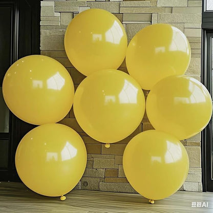 30 Pack Yellow Balloons 36 inch Yellow Latex Large Balloons - Image 4