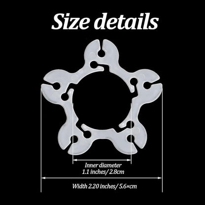 Xindojuz 50 PCS Balloon Clips for Balloon Arch, Plastic BalloonArch Clips - Image 2