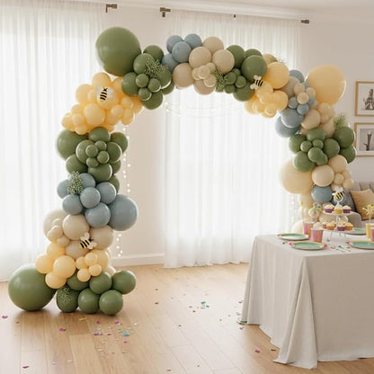 184Pcs Classic Cartoon Balloon Garland Arch Kit - Image 6