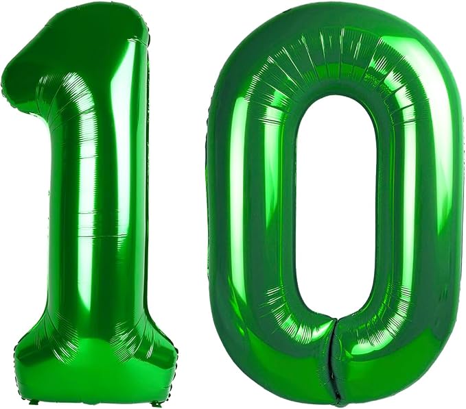 Green 10 Balloon by IWERP