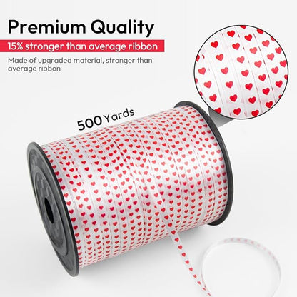 500 Yards Curling Ribbon for Gift Wrapping, 3/16" Balloon String for Christmas - Image 2