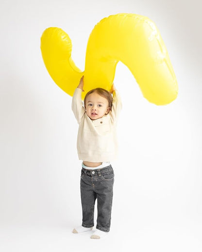 Yellow Number 7 Balloon 40 Inch - Image 4