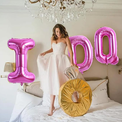 TONIFUL 40 Inch Large Rose Red Letter D Balloons - Image 6