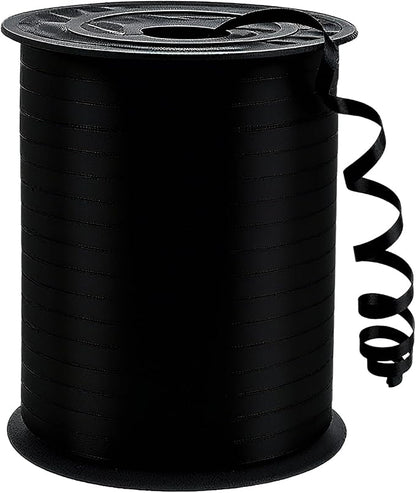 Black Curling Ribbon, 500 Yard Premium Black Curling Ribbons, Balloon String by Unknown