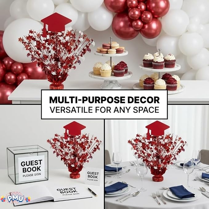 PMU 6 Pcs Graduation Centerpieces - Image 5