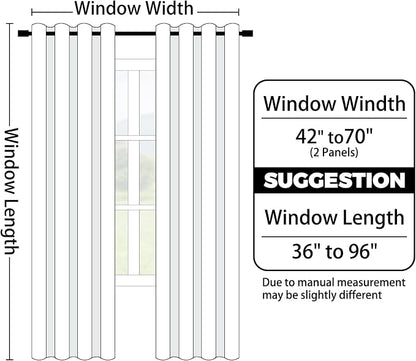 Yakamok Ombre Curtains Black and Greyish White - Image 6