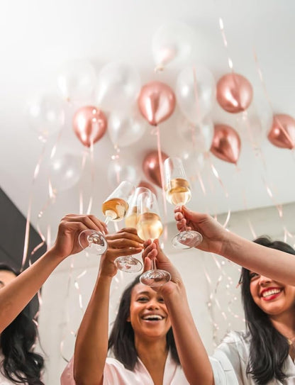 Rose Gold Balloon Garland Arch Kit, Women Birthday Party Decor | 134 Pcs Rose - Image 3