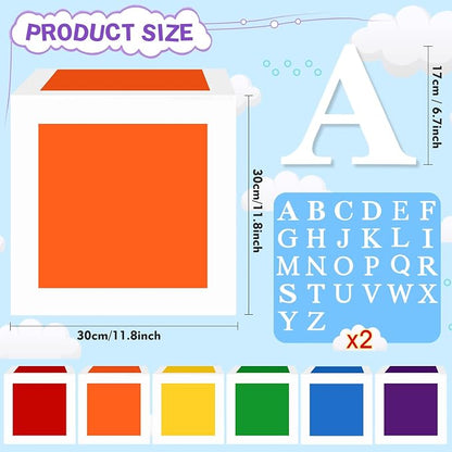 ReliThick 6 Pcs Custom Letter Toy Inspire Party Boxes - Image 2