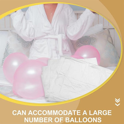 10pcs Reusable Large Capacity Plastic Balloon Storage Bags - Image 7