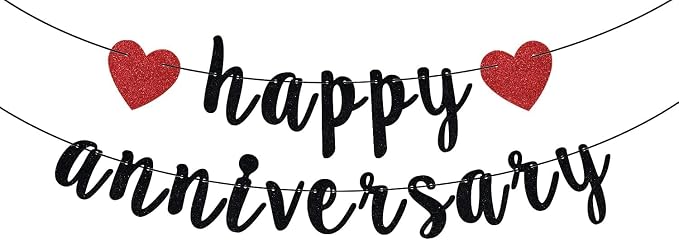 Happy Anniversary Banner, Anniversary Party Decorations, We Still Do, Happy by Unknown
