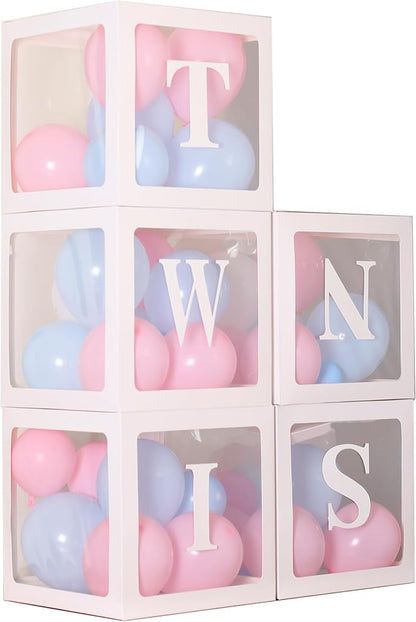 White TWINS Balloons Boxes - Image 4