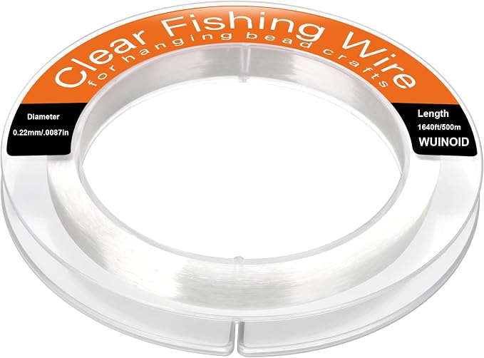 Fishing Line Wire Monofilament Clear Nylon String by Unknown