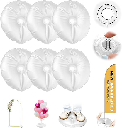 2 Pack Water Weight Bags for Balloon Column Stand And Balloon Arch | Openable by Home