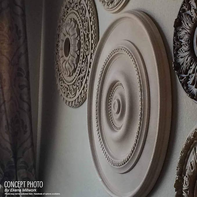 Ekena Millwork Bradford Ceiling Medallion, Pale Gold - Image 11