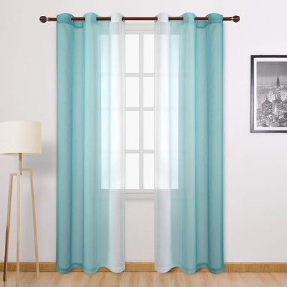 DWCN Ombre Sheer Curtains by DWCN