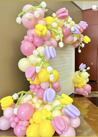 Biapian Pink and Yellow Balloons Set - Image 8