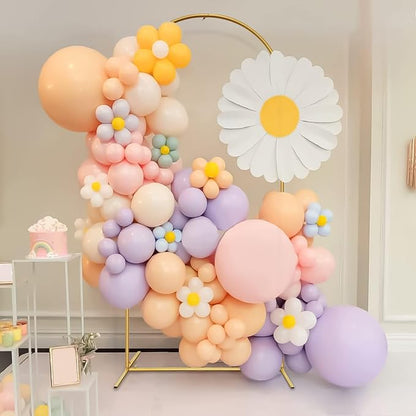 Metal Balloon Arch Kit, Love Balloon Column Arch Frame, Wedding Heart Arch - Image 5