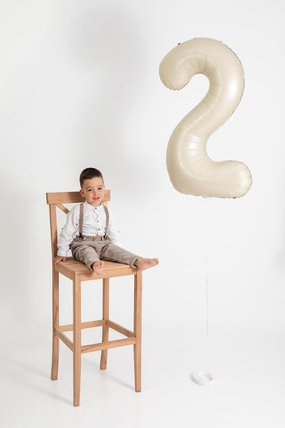Cream 3 Balloon - Image 9