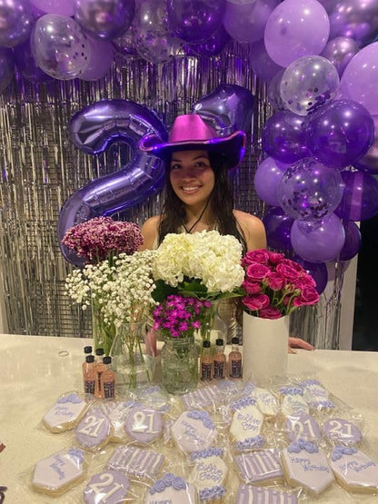 Purple 19 Balloon - Image 7