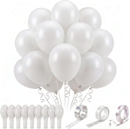 Balloons 100 Pack 12 Inch – Latex Party Balloons by Vian