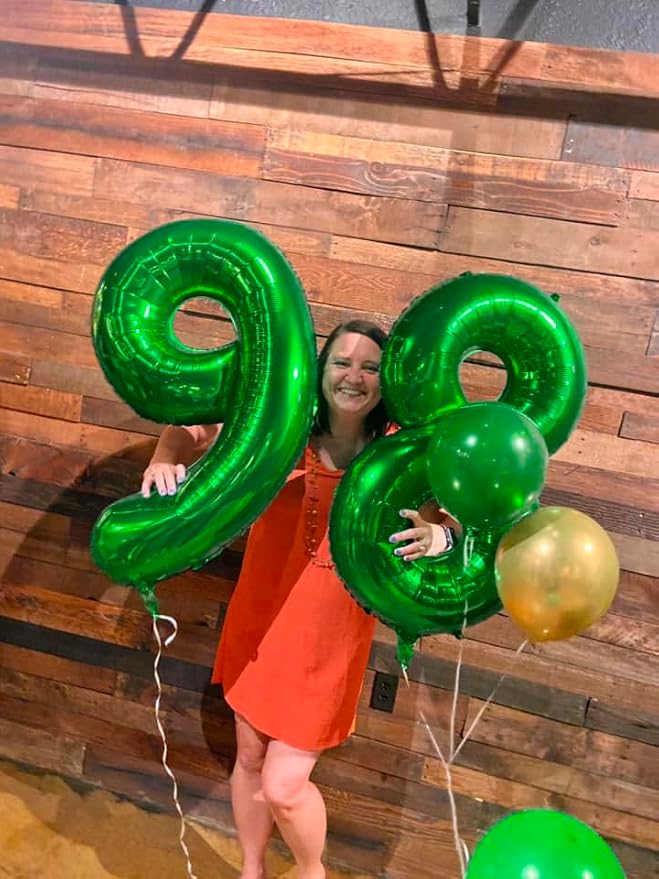 Green 17 Balloon - Image 8