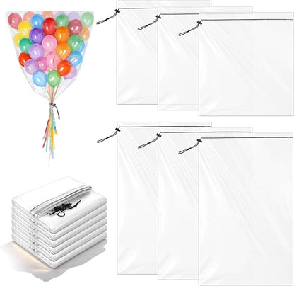6 PCS Balloon Bags, 2 Sizes Balloon Bags by Unknown