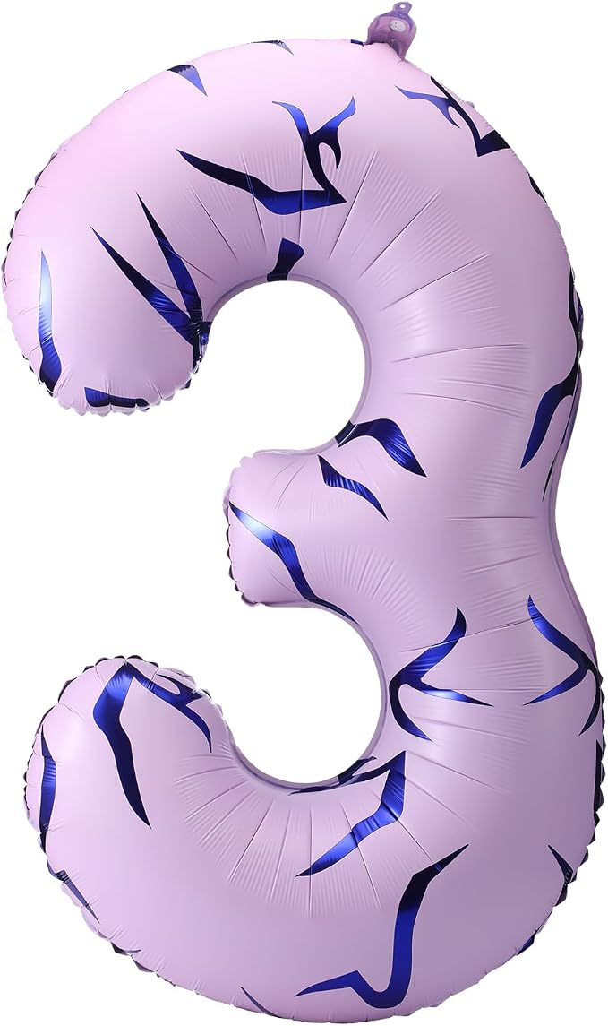 40 Inches Number 3 Balloon by Unknown