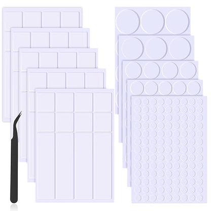 268PCS Sticky Tack for Wall Hanging, Double Sided Dots in Different Size - Image 8