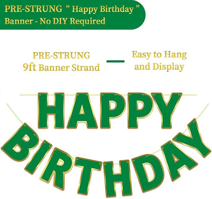 Pre-Strung Happy Birthday Banner - Image 8