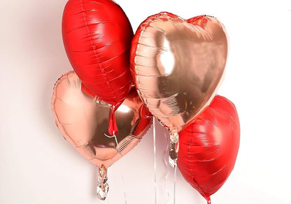 Huge 30inch Red Lip Foil Balloons Set 6 Pieces - Image 2