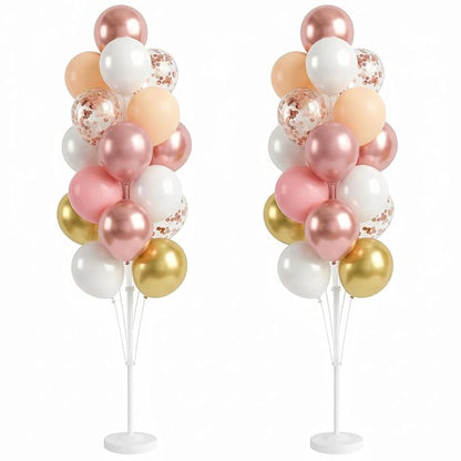 HIIINS Set of 2 Balloon Column Kit by HiinsPartyDecoration