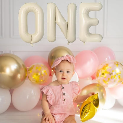 Cream Letter K Balloons, 40 Inch Balloons Letter K Mylar Helium Large K Balloon - Image 7