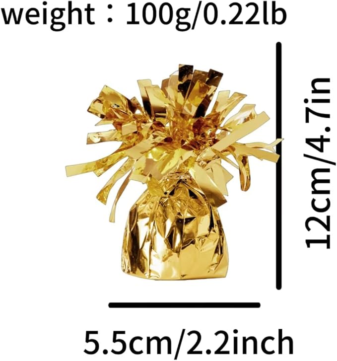 balloon weights are perfect for parties, weddings. Each pack includes 12PCS - Image 2