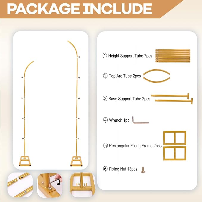 Balloon Arch Stand Set of 2 - Image 8