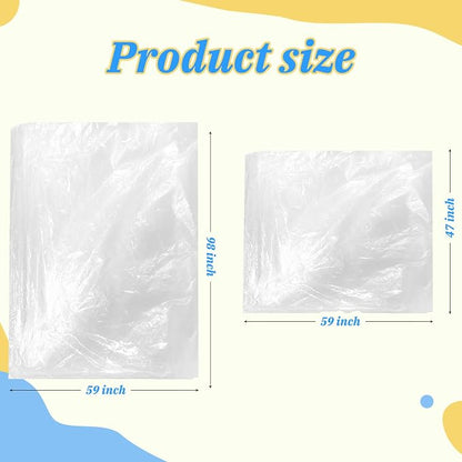 6 Packs Large Balloon Bags for Transport 98 x 59 inch 4 pcs and 59 x 47 inch 2 - Image 3