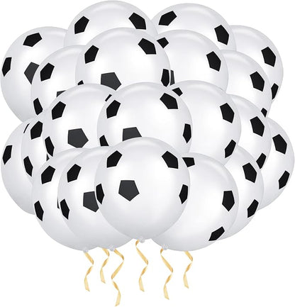 Ainiv 20 PCS Soccer Balloons, Football Theme Party Supplies Balloons | Football by Ainiv
