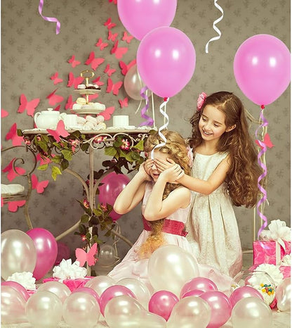 TONIFUL 500 Yards Pink and White Curling Ribbon Balloon String | Balloon - Image 6