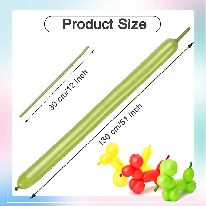 Sage Green 260 Balloons - Image 5