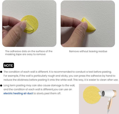 180Pcs Masking Tapes, 30mm/1.18" Round Masking Tape, - Image 3