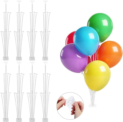 Balloon Stand Kit, 8 Pack Table & Floor Balloon Arch Stands by LOLSTAR