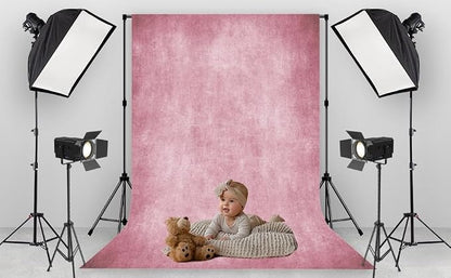 Pink Photo Backdrop Studio Abstract Texture Photography Background 5x7ft | - Image 3