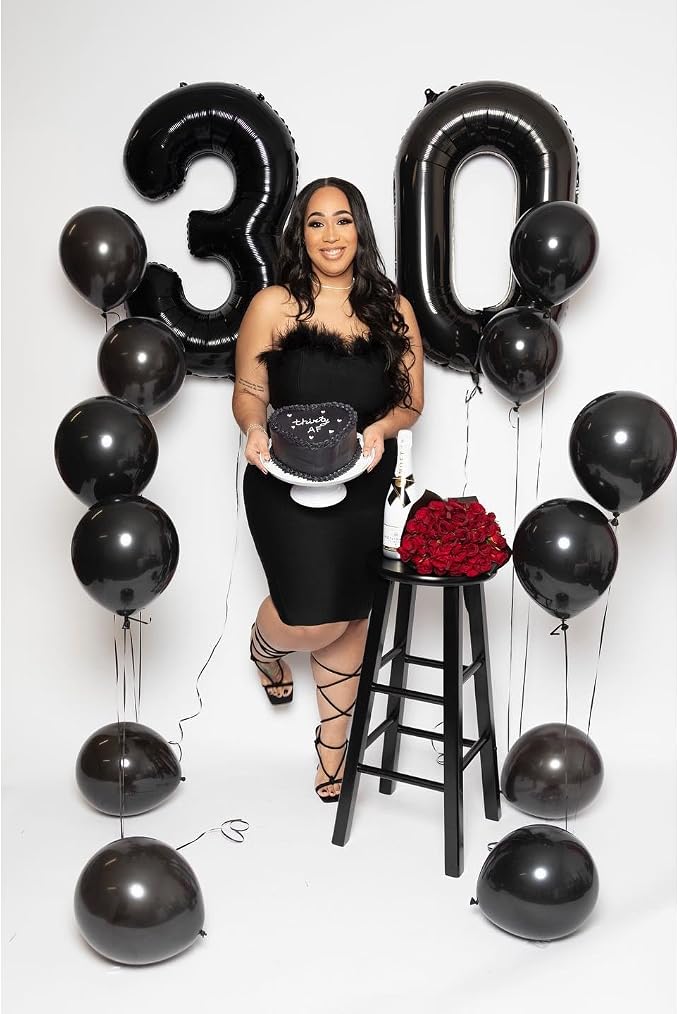 Black 18 Balloon - Image 7
