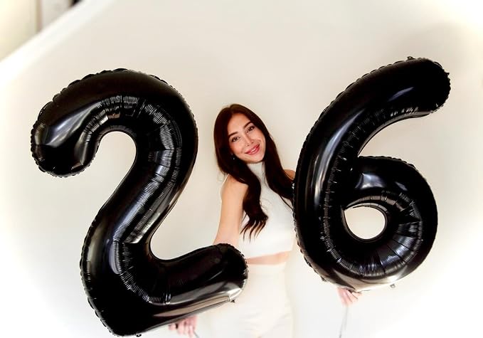 Black Number 15 Balloon 40 Inch - Image 4