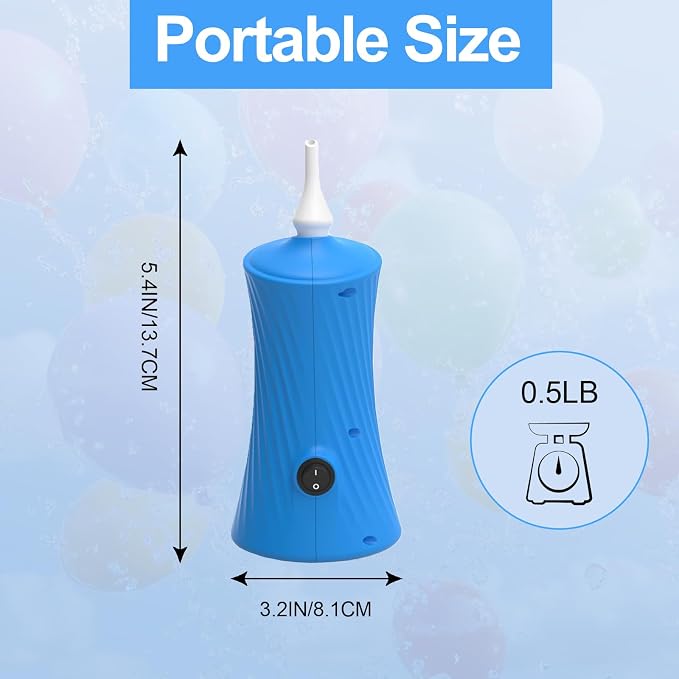 Balloon Pump Electric Air Balloon Pump Balloon Inflator - Image 4